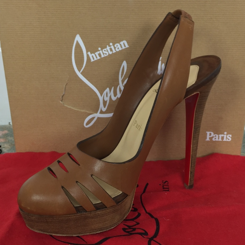 Christian Louboutin Altimaya 140 Slingback 39 - Picture 1 of 6